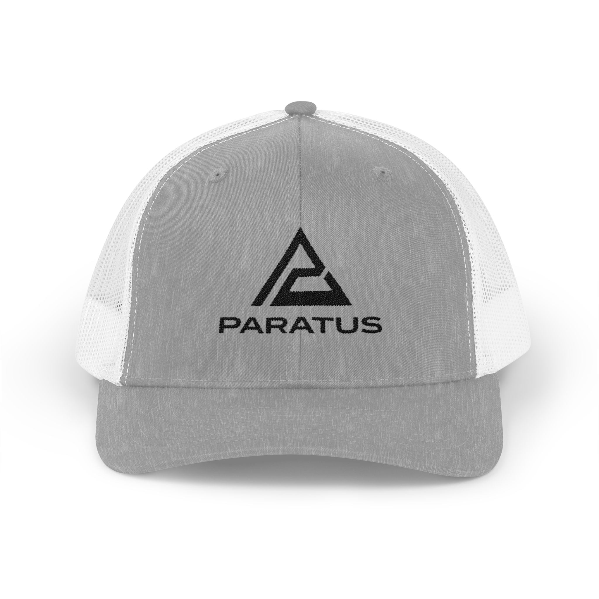 Paratus Logo Trucker Cap — Black Logo