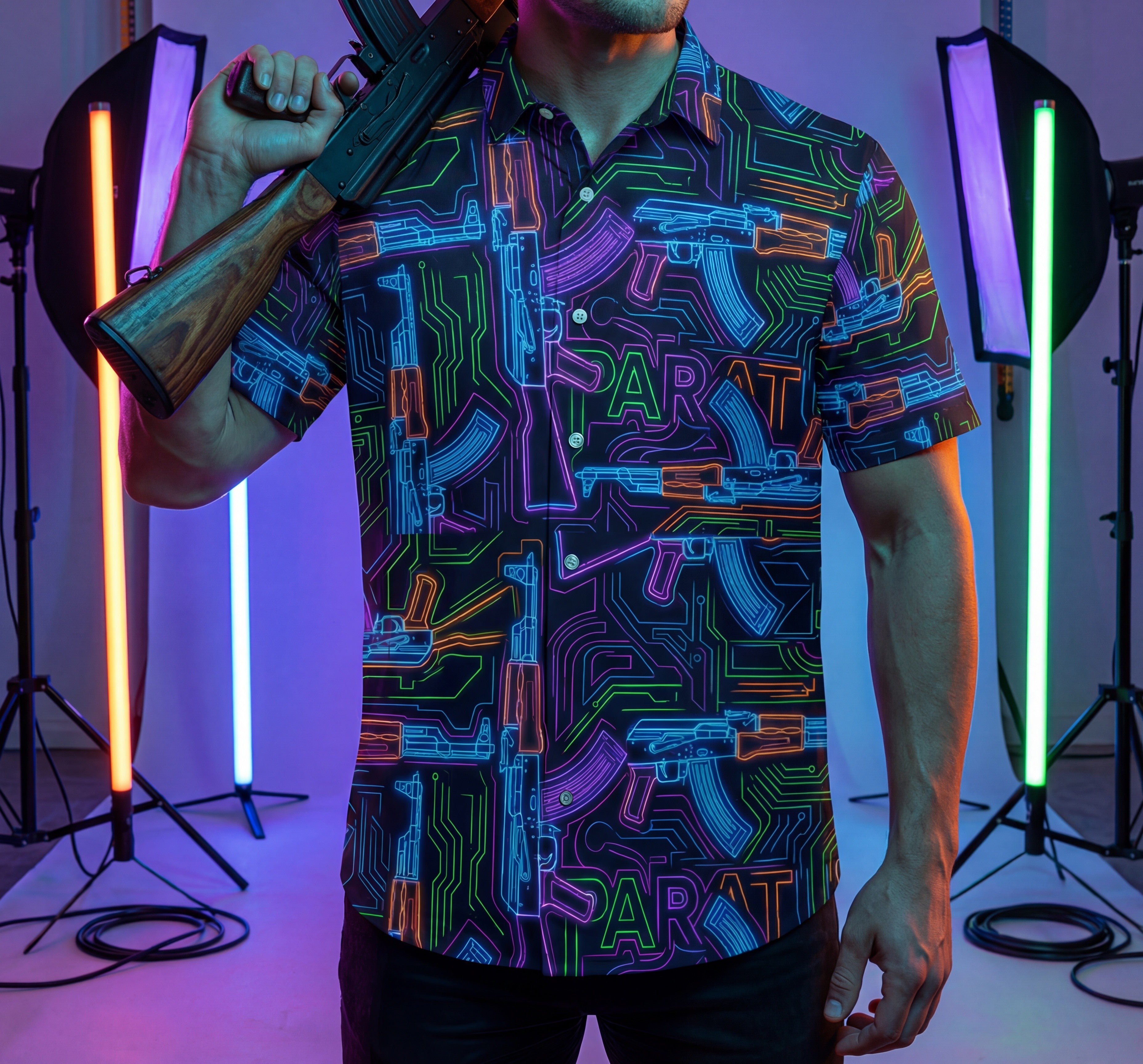 Paratus "Neon Rebel" Polo