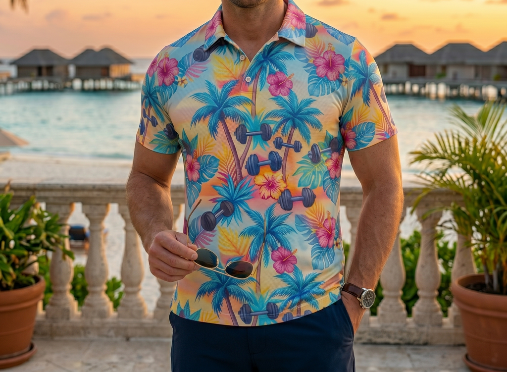 Paratus "Iron Aloha" Polo