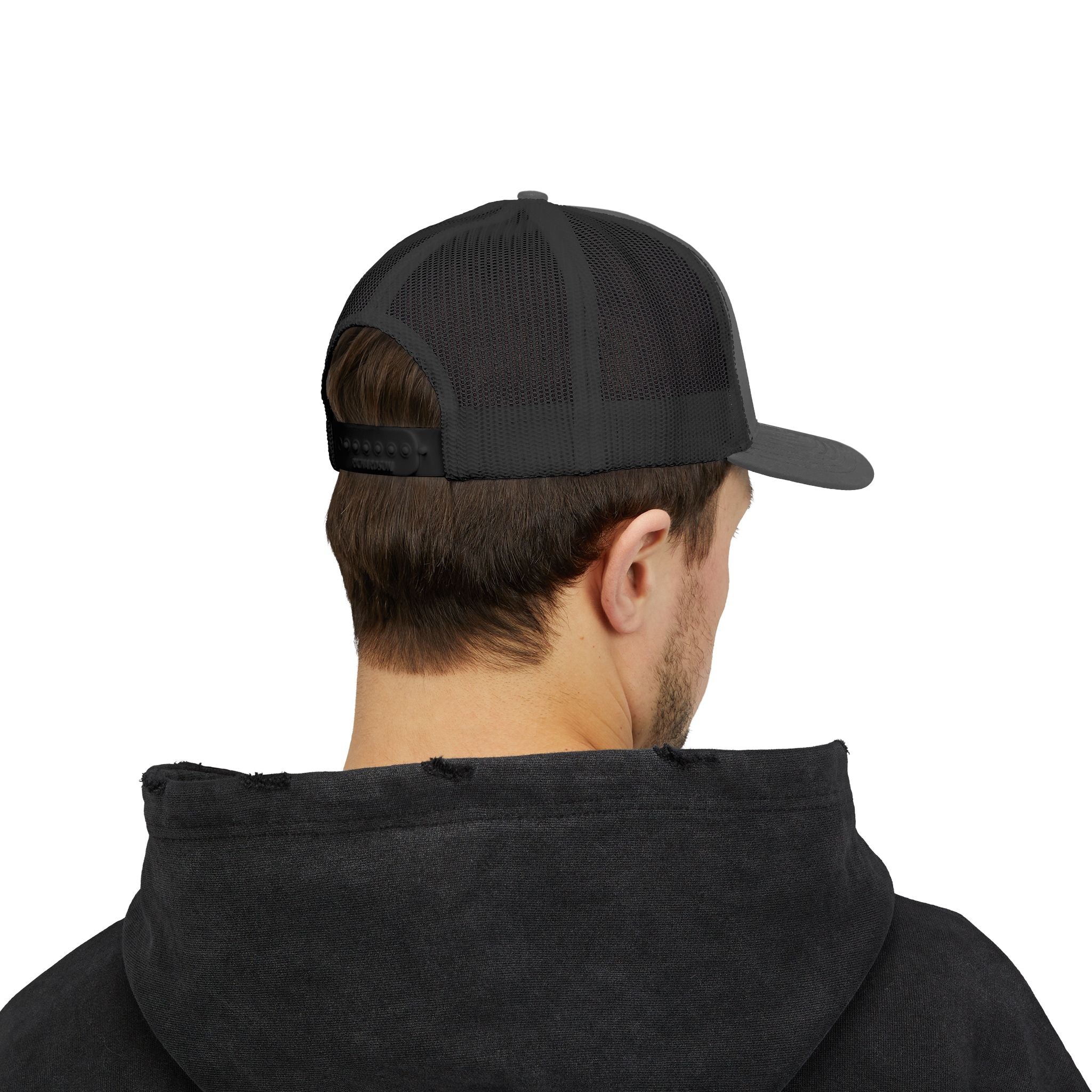 Paratus Logo Trucker Cap — Black Logo