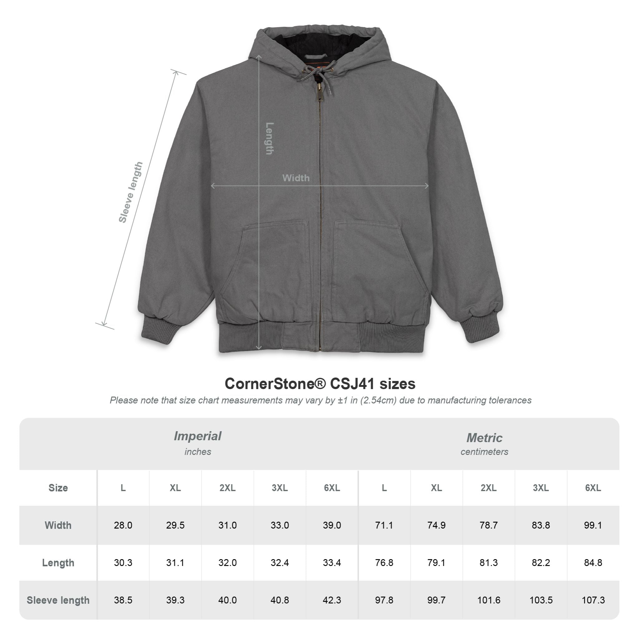 Paratus Embroidered Hooded Jacket