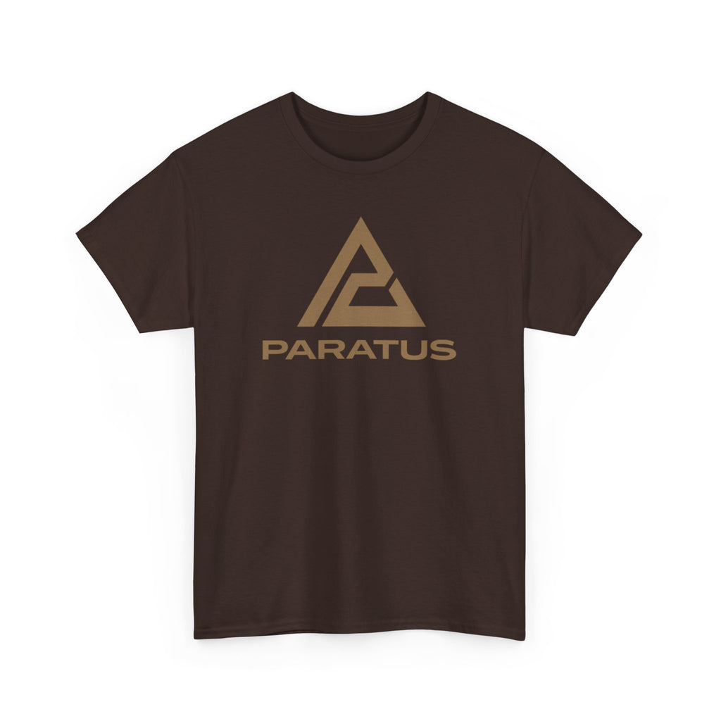 Paratus "Tip of the Spear" Tee — Coyote Brown Logo