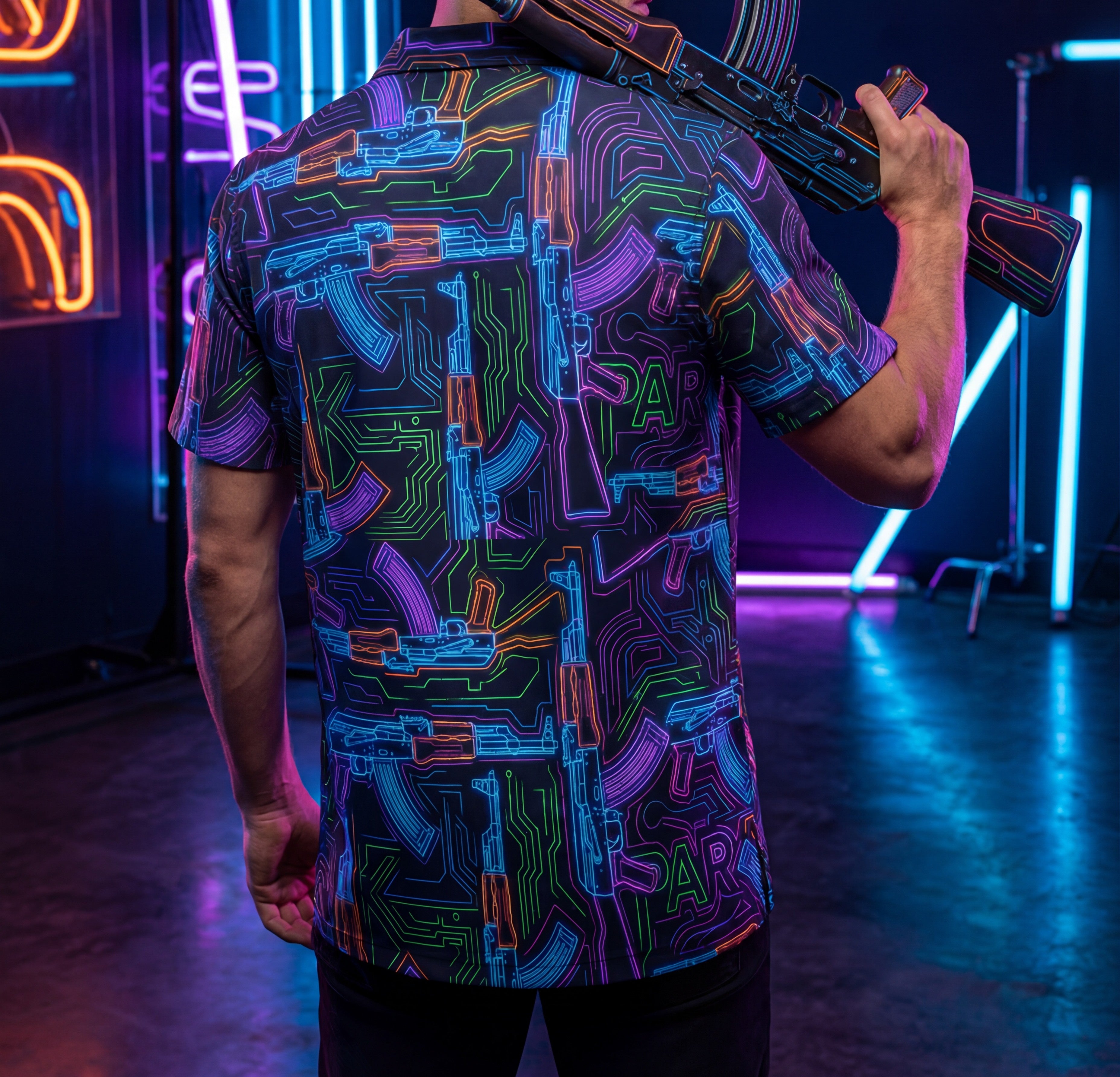 Paratus "Neon Rebel" Polo
