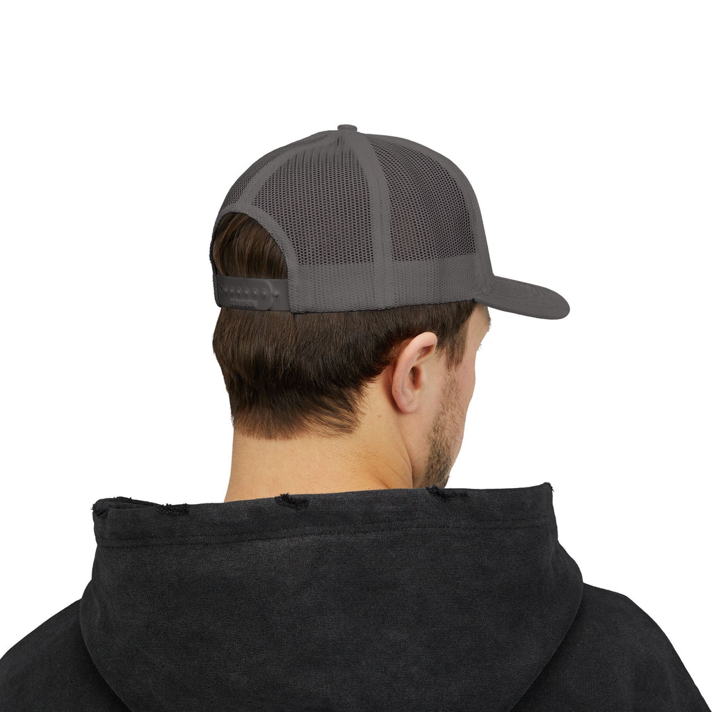 Paratus Logo Trucker Cap — Black Logo