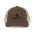 Paratus Logo Trucker Cap — Black Logo