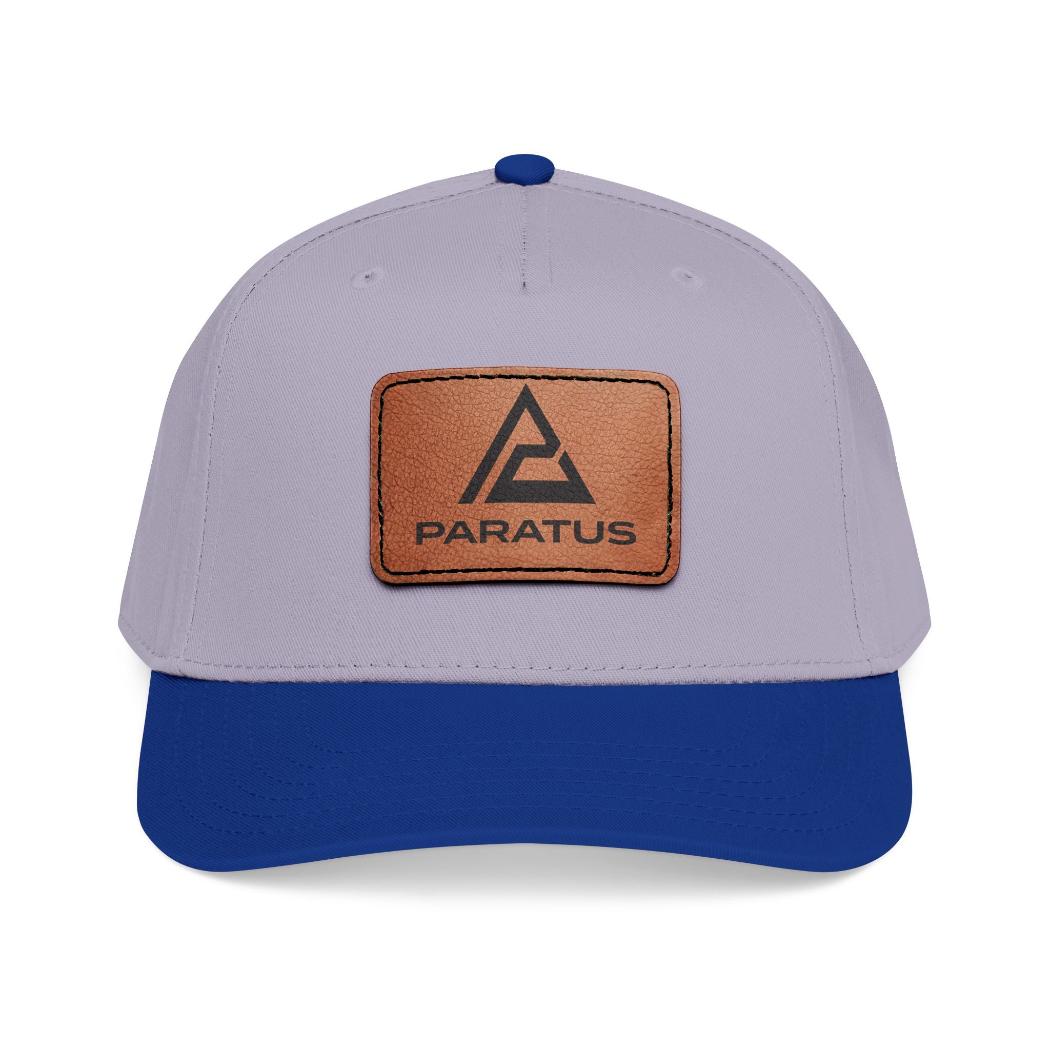 Paratus Leather Patch Cap — Mid-Profile