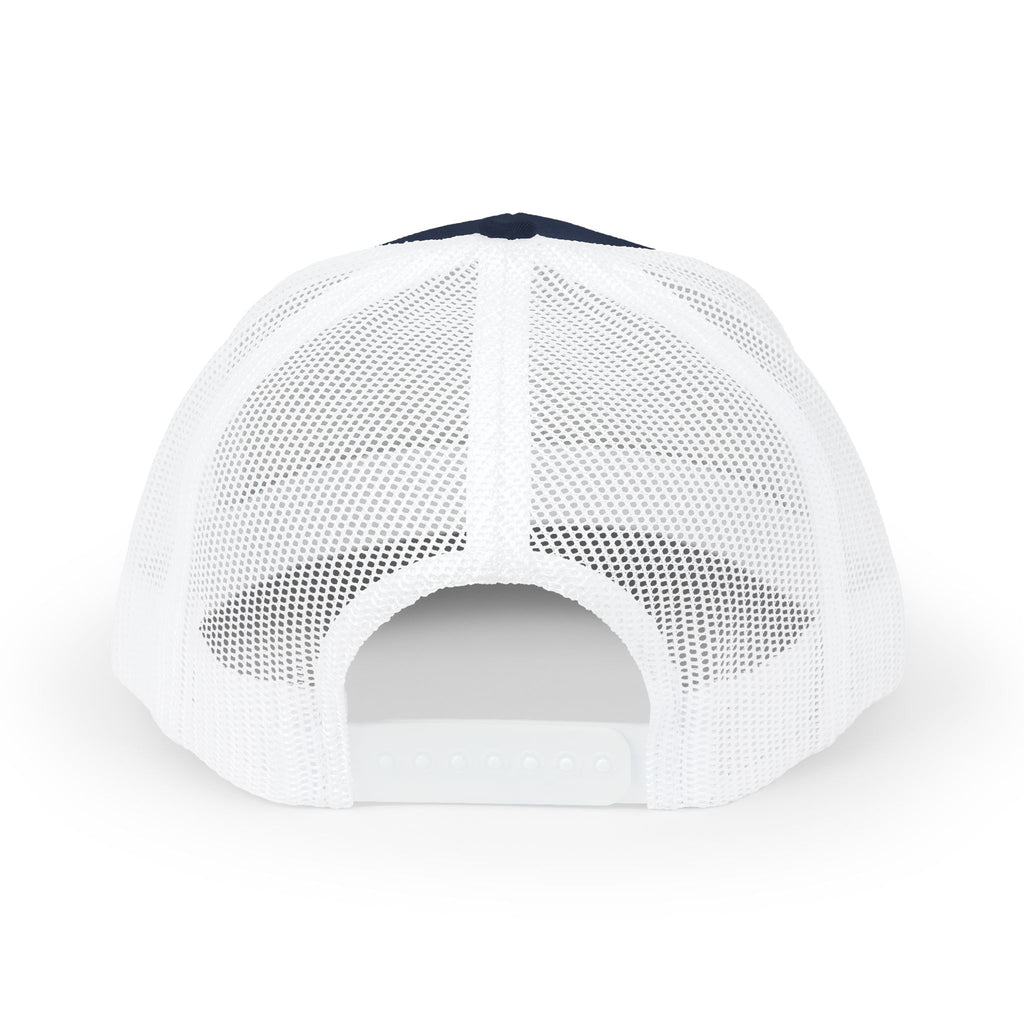 Paratus Logo Snapback Trucker Cap — White Logo