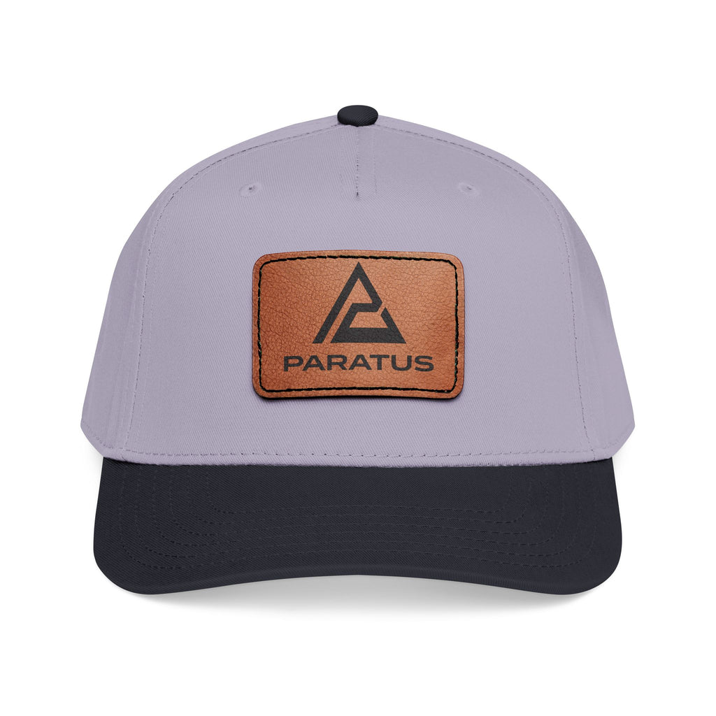 Paratus Leather Patch Cap — Mid-Profile