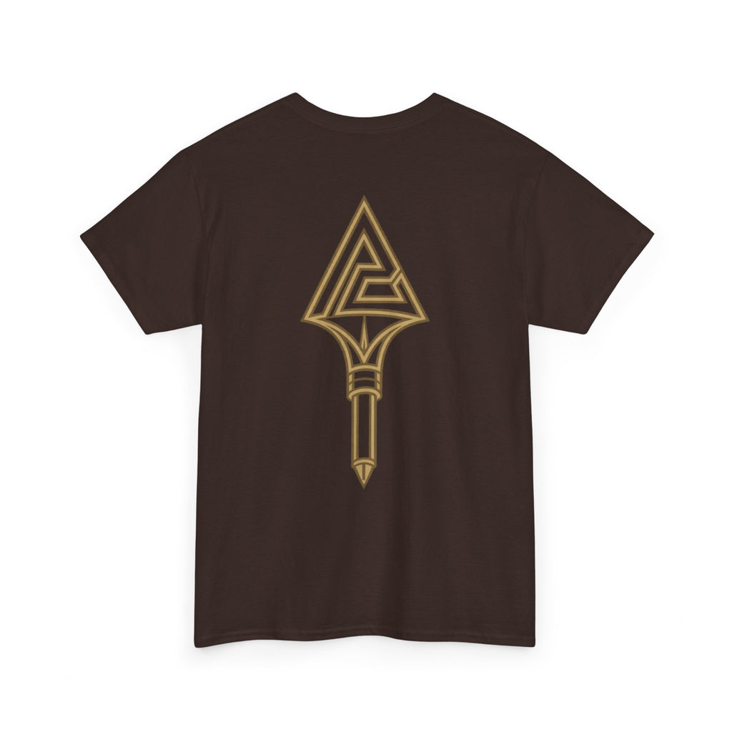 Paratus "Tip of the Spear" Tee — Coyote Brown Logo