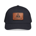 Paratus Leather Patch Cap — Mid-Profile