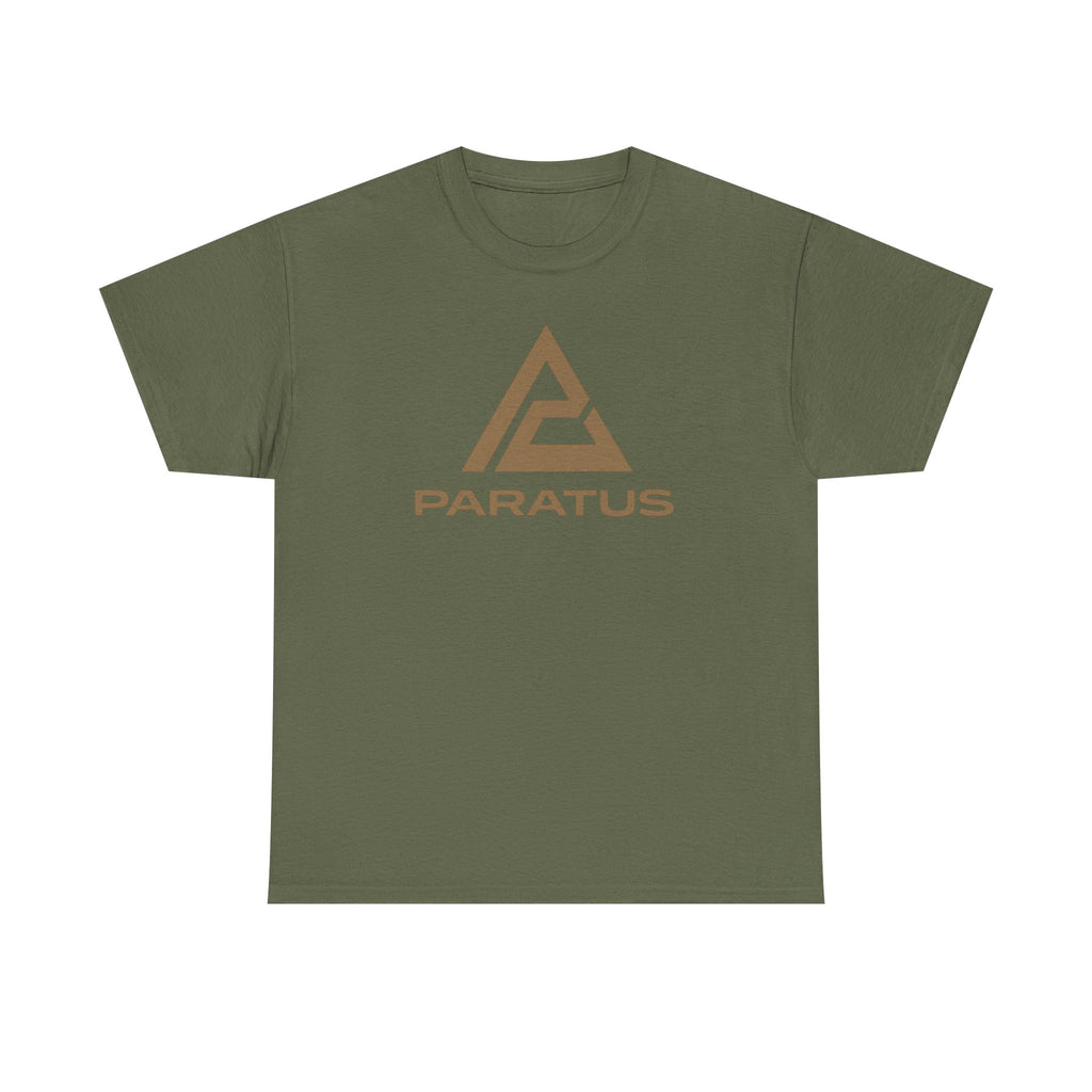Paratus "Tip of the Spear" Tee — Coyote Brown Logo