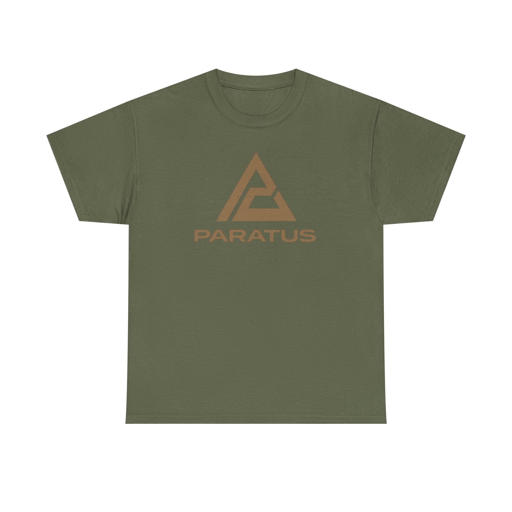Paratus "Tip of the Spear" Tee — Coyote Brown Logo