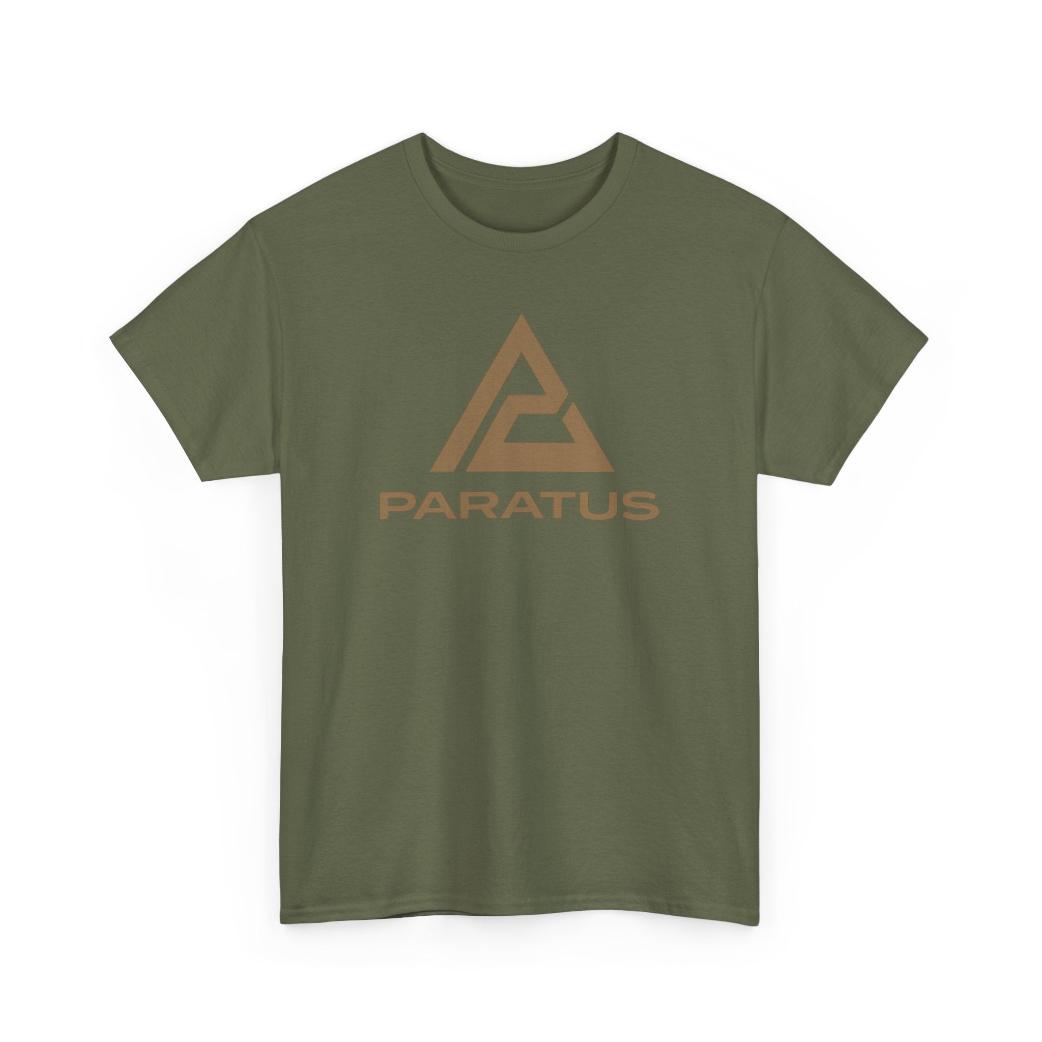 Paratus "Tip of the Spear" Tee — Coyote Brown Logo