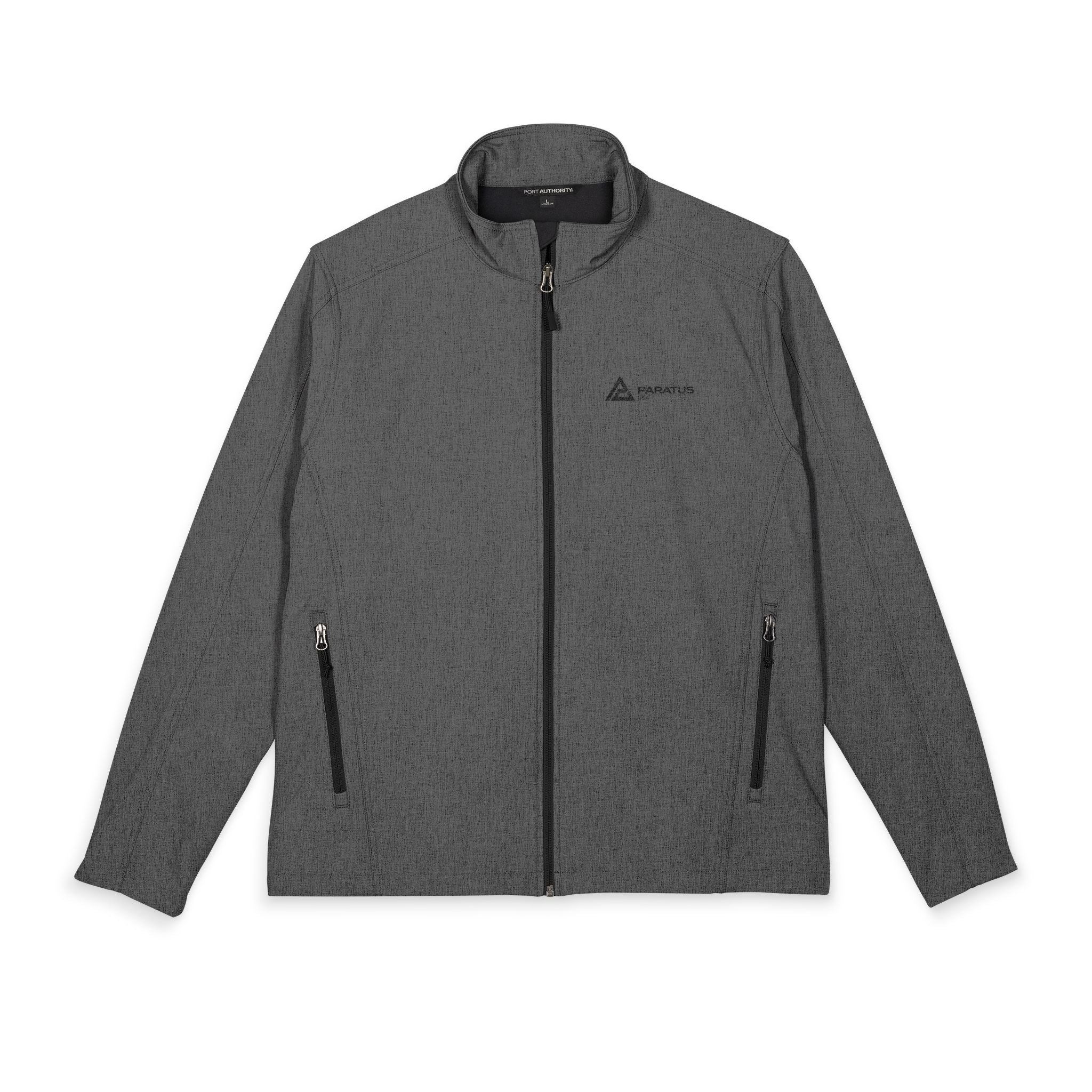 Paratus Men's Embroidered Soft Shell Jacket – Lightweight Windbreaker