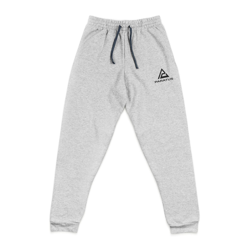 Paratus Embroidered Joggers — Cozy Grey Sweatpants