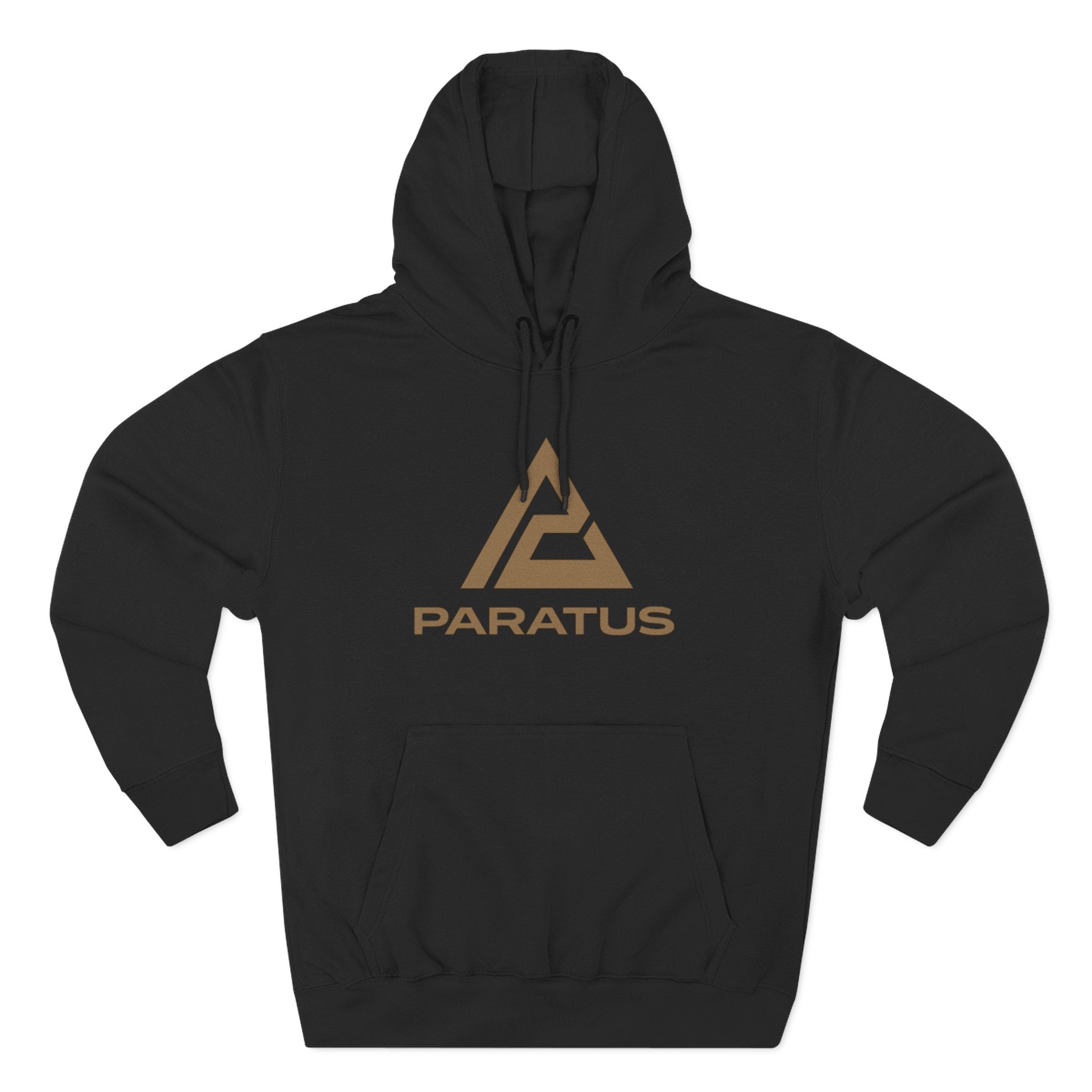 Paratus "Tip of the Spear" Fleece Hoodie — Coyote Brown logo